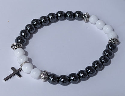 Bracelet en Hématite