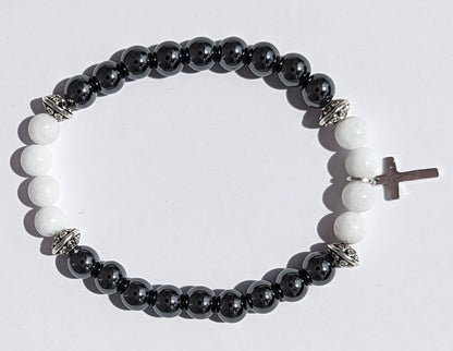 Bracelet en Hématite